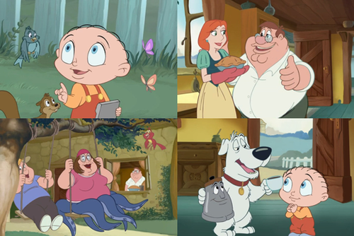 padre de familia disney